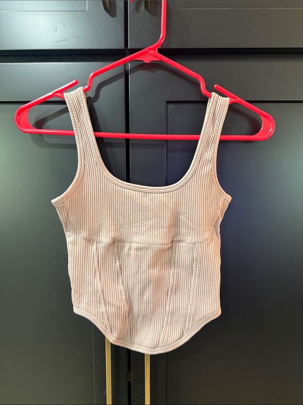PINK Victoria's Secret Ribbed Tank Corset